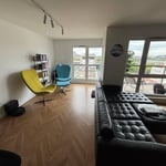 Miete einer modernen Wohnung mit 3 Schlafzimmern, 107 m², Blick auf die Weichsel, Zabłocie, Krakau, Polen